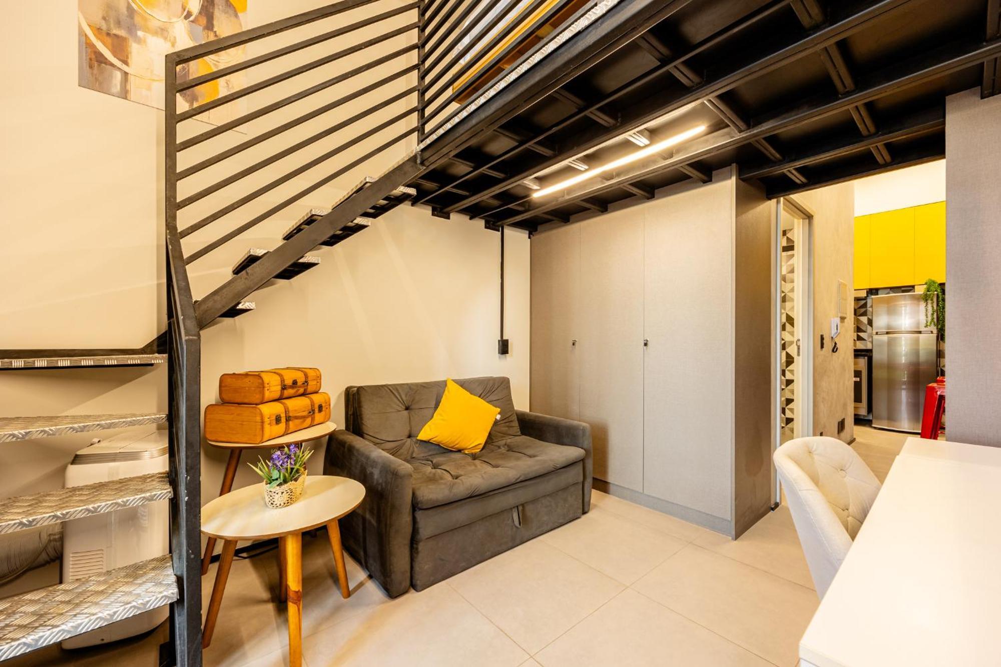 Easy Star - Contemporaneo Com Mezanino - Jt01i Apartment Sao Paulo