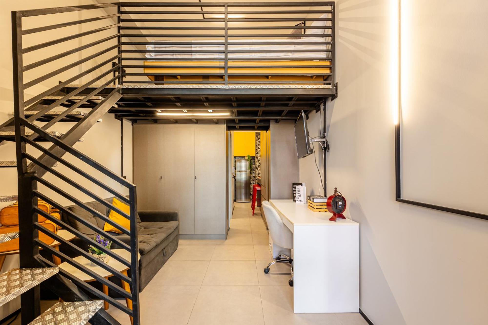 Apartment Easy Star - Contemporaneo Com Mezanino - Jt01i