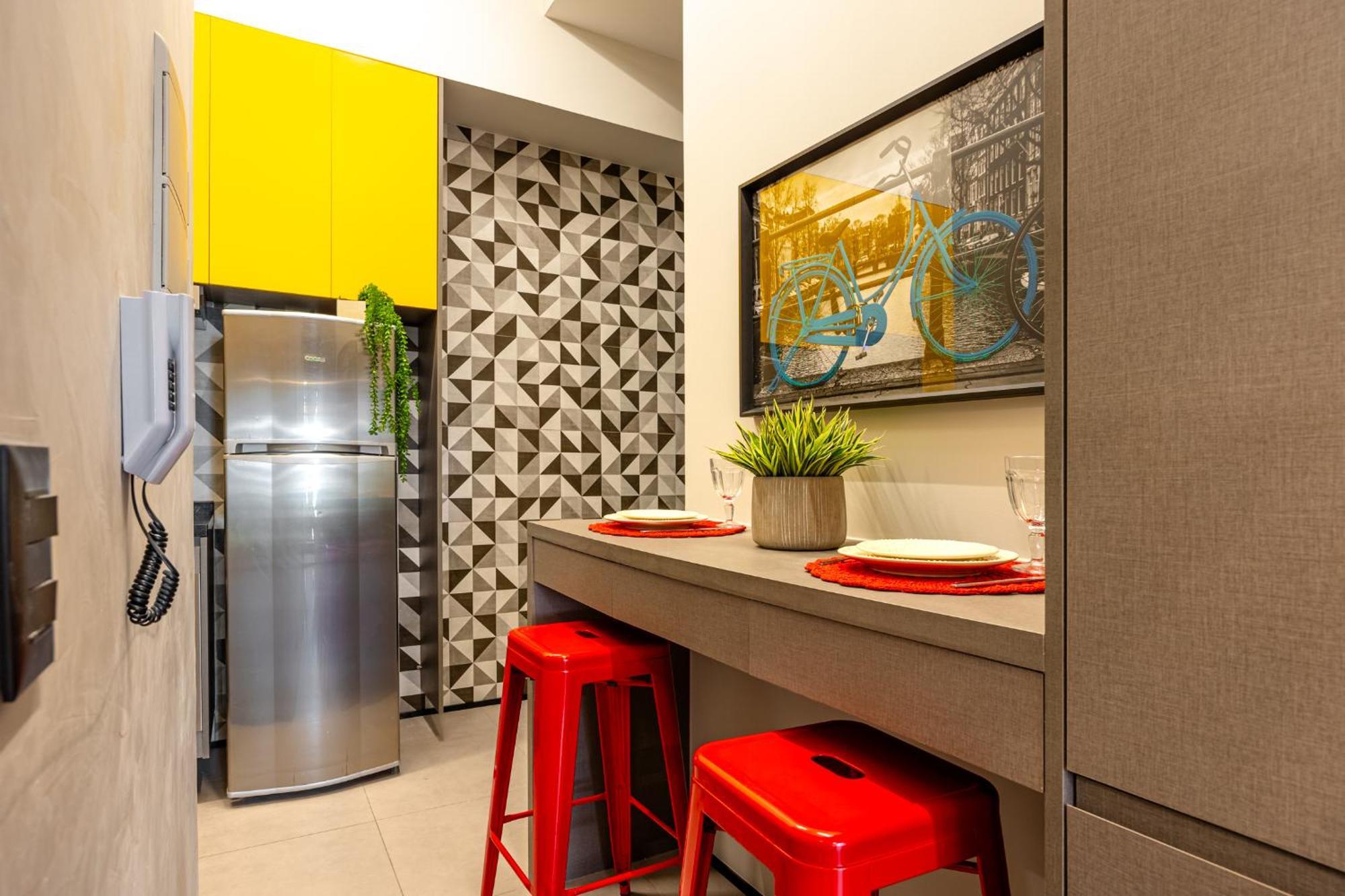 Easy Star - Contemporaneo Com Mezanino - Jt01i Apartment Sao Paulo